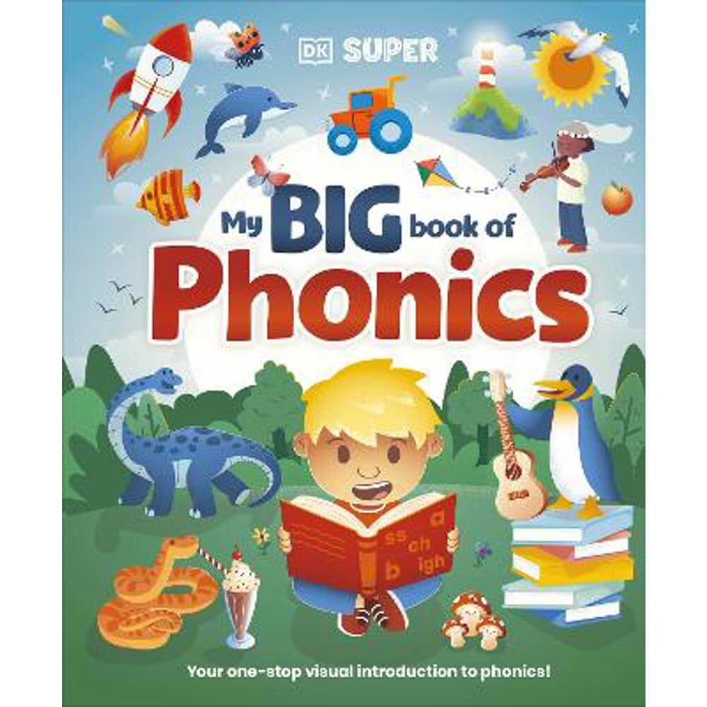 DK Super Phonics My Big Book of Phonics (Hardback)